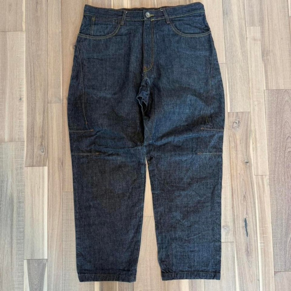 Y2k 2000s Sean John balloon fit navy denim jeans Size 36/32 #denim